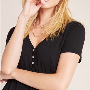 Anthropologie Babydoll Top